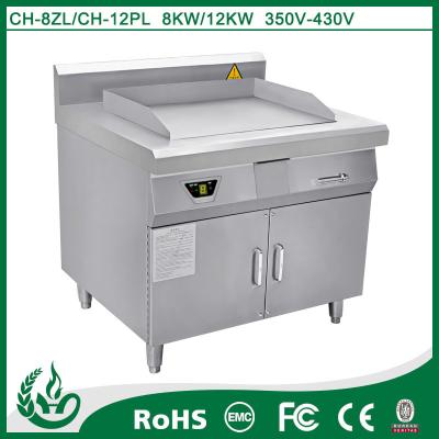 China plancha de la inducción eléctrica 12kw ningún equipo profesional de la cocina del extractor en venta