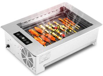 中国 OEMのレストラン装置電気赤外線韓国Bbqのグリル 販売のため