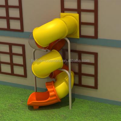 China Eco-Friendly Kids Park New Playground Games Tube Slide Playground Parts Great Outdoor Playground Accessories for sale