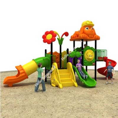 China Team Games Play Yard Slide Eco-friendly Combination Outdoor Kids Open Air Playground Systems For Children for sale