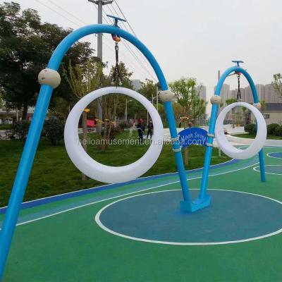 China Eco - Friendly Park Amusement Equipment Led Swing For Kids And Adult for sale