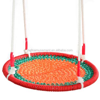 China Sweet Picnic Toys Outdoor Round Garden Playset Big Size Swing For Adult for sale