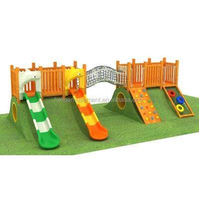 China Eco - Friendly Kids Outdoor Playyard Amusement Equipment For Different Ages for sale