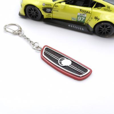 China Nylon Grill Auto Parts Model Keychain Metal Factory Wholesale Custom Gift For Mercedes Benz W204 W205 W211 G Class Car Accessories for sale