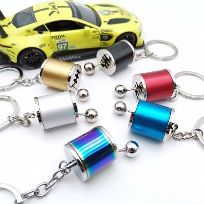 China Shift Nylon Auto Parts Model Keychain Metal Factory Wholesale Custom Gift For BMW Audi Ford Tesla Jeep Peugeot Jdm Car Accessories for sale