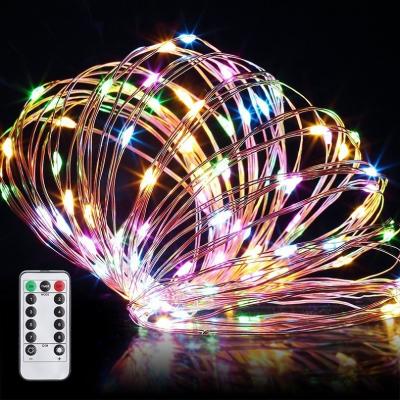 China LED STRING LIGHTS Waterproof Colorful Led Decorative String Lights Outdoor Fairy Lights for Patio Garden Door Yard Party Christmas for sale