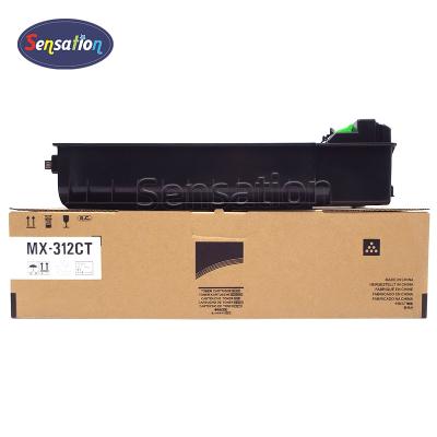 China COMPATIBLE compatible toner cartridge for Sharp MX312AT MX312FT MX312GT MX312JT 261 M311 2608 3108 3508 2628 5726 5731 M260 M310 312 copier for sale