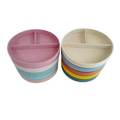 China Microwave Safe Non-Toxic Food Grade Silicone Baby Safe Washable Waterproof Dinner Dish -40 To 230 Degree for sale