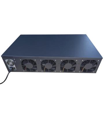 China With fan protect water 8 fan b85 silent gpu to protect mute case 8gpu storage frame chassis for computer server for sale