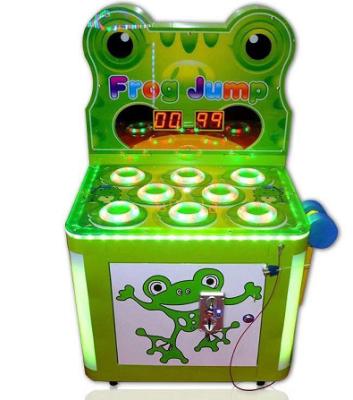 China NEOGAME Metal Frog Pop Up Games Arcade Game Coin Operated Machine, Kids Arcade Games, Hammer Arcade Game for sale