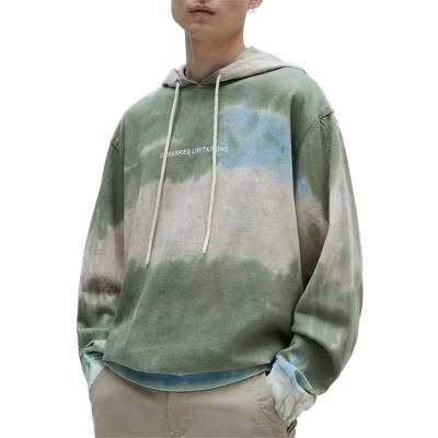 China OEM Breathable Custom Multi Color Streetwear Hip Hop Tie Dye Oversized Hoodie For Men for sale