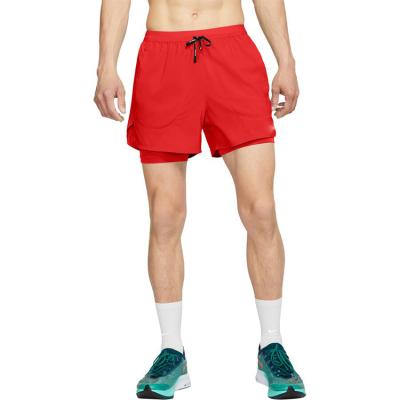 China Anti-Wrinkle OEM Fitness Custom Sporty Quick Dry Gym Summer Running Shorts For Men for sale