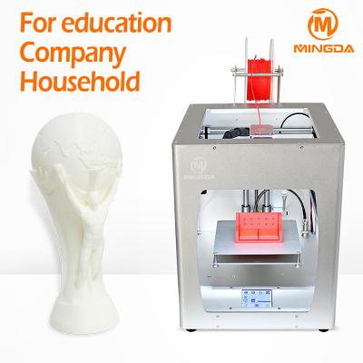 China 1,75 máquina de impressão do desktop 3d do PLA do milímetro para a escola, único bocal 0,4 milímetros à venda