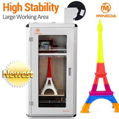 China 1.75 mm TPU / ABS / Nylon / PLA Desktop 3D Printer FDM OEM high resolution for sale