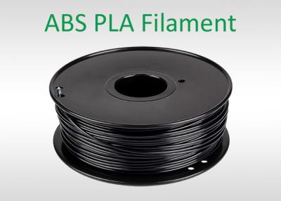 China Rapid Phototyping Material ABS 3D Printer Filament 1.75mm / 3.0MM Dia Custom Color and Size for sale