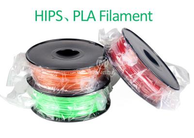 China 1.75mm / 3.0mm Dia ABS 3D Printer Filament PLA HIPS 3D Printing Filaments for sale