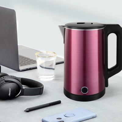 China Boil-Dry Protection Color stainless steel wholesale household appliances Portable stainless steel electric kettle for sale