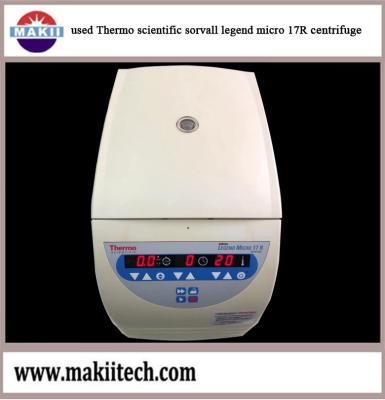 China Plastic Used Sorvall Thermo Scientific Legend 17R Micro Centrifuge for sale