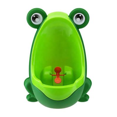 China Plastic Frog Baby Potty Training Plastic Urinal For Boys Toilet for sale