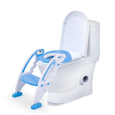 China Plastic Toddler Potty Toilet Potty Ladder Hot Training With Step Stool Ladder For Baby for sale