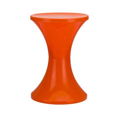 China Plastic Material Stool Storage Design Unique Stackable Folding Drum Easy Stacking Stool for sale