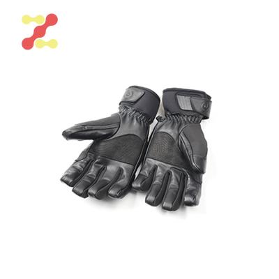 China Easy Pull Out Finger Making Winter Gloves Warm Riding PU Leather Motorcycle Gloves for sale