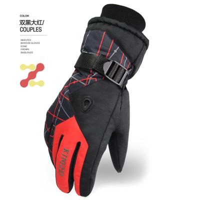 China Cost-effective Premium High Quality PU Palm Hand Finger Glove Winter Biker Winter Waterproof RTS Five for sale