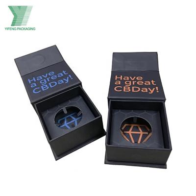 China 2020 Recyclable Packaging Custom Paper Small Rigid Gift Boxes With Black Paper Earphone Color Insert Packaging Boxes With Paper Insert for sale