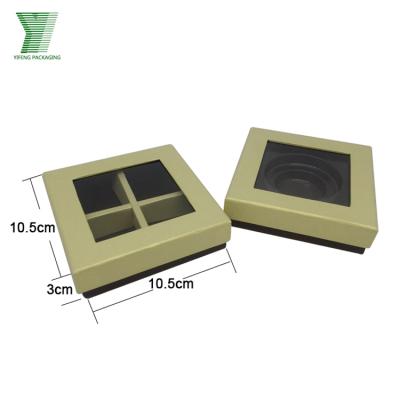 China China Supplier Handmade Fancy Gift Box Chocolate Candy Paper Box Valentine Gift Packaging Window Display Box With Paper Insert for sale