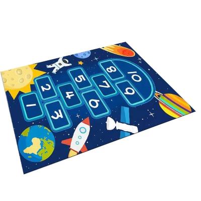 China Rainbow Baby Washable Creative Play Mat Floor Crawling Rug Baby Play Mat Cotton Kids Creeping Crawling Mat For Kids Sleeping Rugs for sale