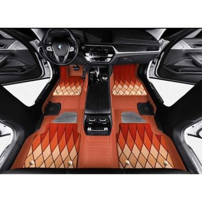 China Printing Washable Luxury Nylon Polyester Strip Rubber Floor 3 Custom Waterproof Flooring Universal 5 7d Toyota Full Set Car Interior Roll Mats for sale