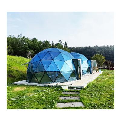 China Professional Snow Field Nail Maker Transparent Half Sphere Dome Glamping Tent for sale