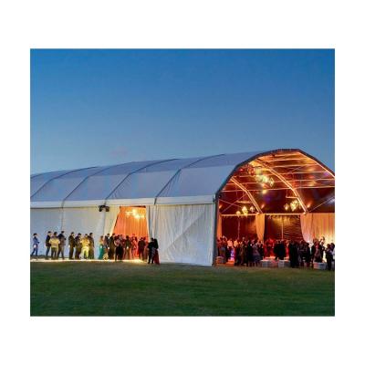 China Fireproof/snow and wind resistant/UV resistant/tear resistant factory price arch tent frame marquee party tent for sale for sale