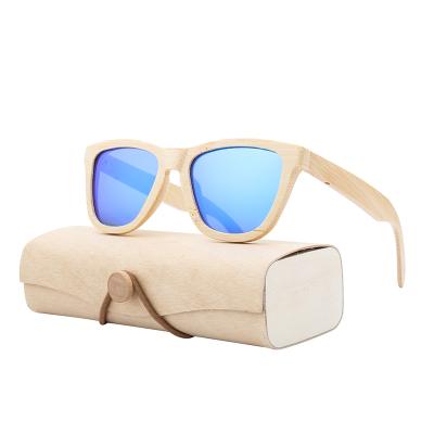 China Fashion Eco-Friendly Italy Sunglasses Design Men's Sports Bamboo Sun Glasses Big Wood Lenses For China Yiwu Sunglasses Market for sale