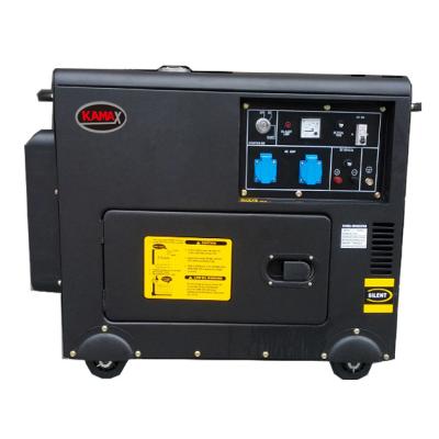 China 7kva home use genset diesel generator KDE8600T for sale