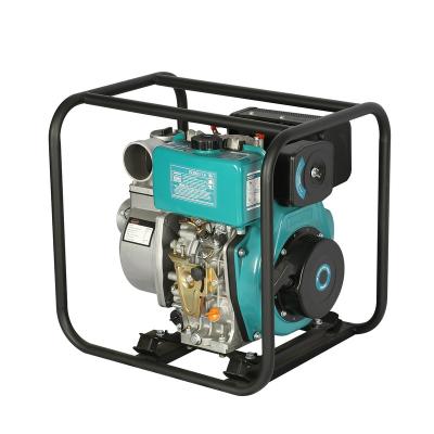 China Water treatment solutions 6 inch 150MM strong power 10KW diesel engine diesel water pump for sale