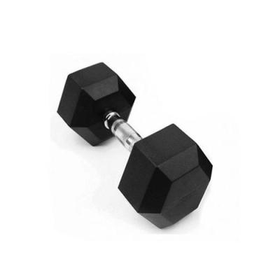 China 2.5-60KG Cheapest Fitness Dumbbell Hex Dumbbell Hex Dumbbell Rubber Covered Premium Evere Rubber Coated Inside Steel for sale