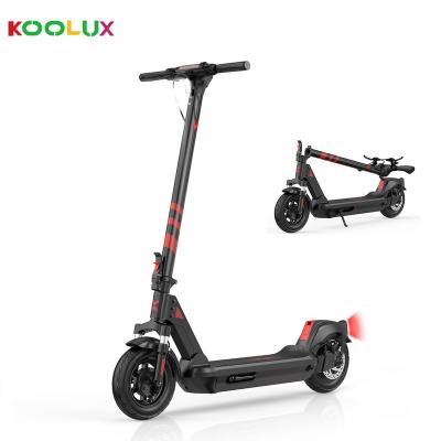 China KOOLUX 36V 10.4Ah 500W 10Inch Electric Solid Tire Folding Stock Scooter KOOLUX 36V 10.4Ah 500W 10Inch Battery Dismountable E Scooter For Adult for sale