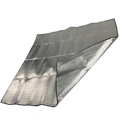 China Foldable Outdoor Camping Beach Double-Sided Aluminum Film Mat Picnic Insulation Moisture Proof Mat for sale