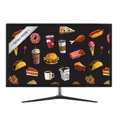 China 24 Inch High Speed ​​Gaming Monitor 144Hz 1ms Desktop Gaming Monitor for sale