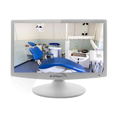 China Dental Monitor White Color / Hospital Use 15.6 Inch Wide Screen LED Monitor Computer LCD Monitors for sale