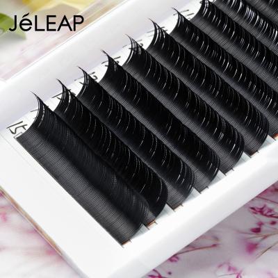 China Korean Dark Black Classic Eyelash Extension 0.20 D Curl Mix Length 8-15mm PBT Lash Extensions Sellers for sale