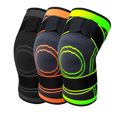 China China Factory Adjustable Elasticity Sports Knee Support Knee Brace Wholesale Hinged Elastic Compression Brace Set Strap Customized Nylon for sale