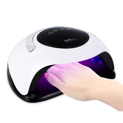 China Gel Nail Curing SUNBQ5T 120W36 Dual-light Arc Nail Polish Oil Glue Dryer High Power Nail Lamp UV/LED for sale