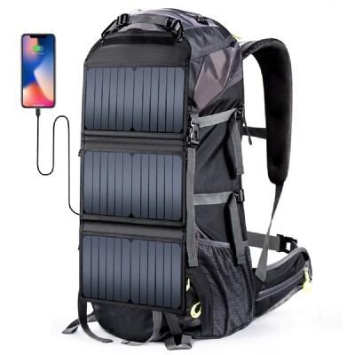 China Monocrystalline 20W Solar System Backpack 68L With Solar Panels Charger for sale