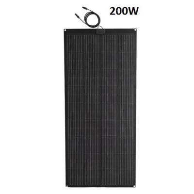 China Monocrystalline ETFE 20V 200W Flexible Solar Panels For Home Custom Made for sale