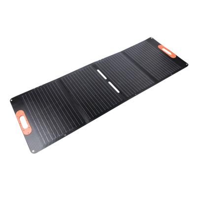 China Cargador de paneles solares monocristalinos 120W Cargador solar plegable portátil para centrales eléctricas en venta