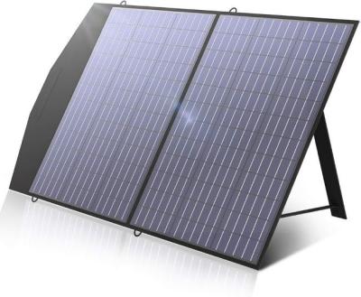 China Cargador de paneles solares portátil y resistente al agua plegable de 100W IP65 para viajes en venta