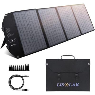 China Waterproof Solar Folding Bag Lightweight 100W Portable Solar Panel Kit for sale