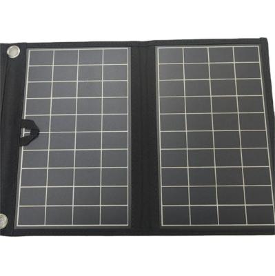 China 8W bolso de panel solar portátil bolso plegable doble USB para acampar y viajar en venta